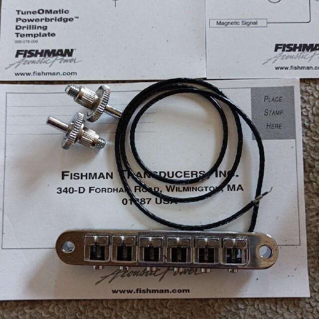 FISHMAN Tune-O-Matic Powerbridge Pickupの通販 by Do_Crow's shop