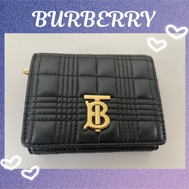 2022SS新作TORY BURCH□キルティングウォレット□ブラック□新品-