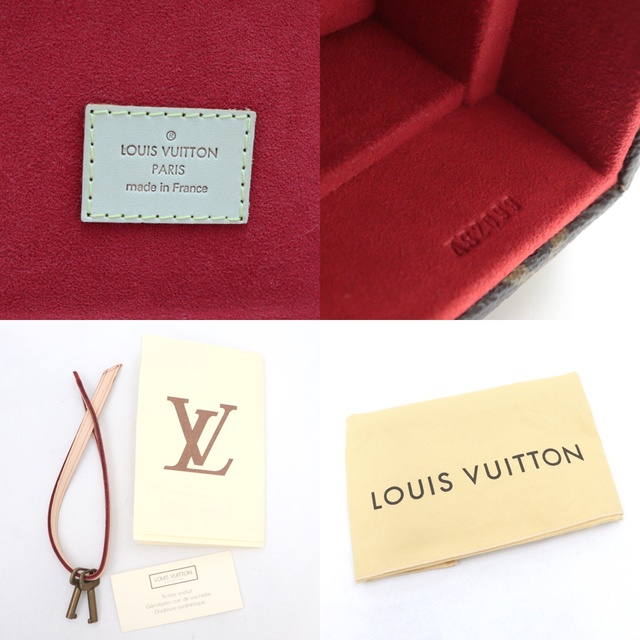 ルイ ヴィトン LOUIS VUITTON  ジュエリーボックス モノグラム コフレ ジュワイアリー モノグラムキャンバス ルージュ ユニセックス M13513 送料無料 99359a