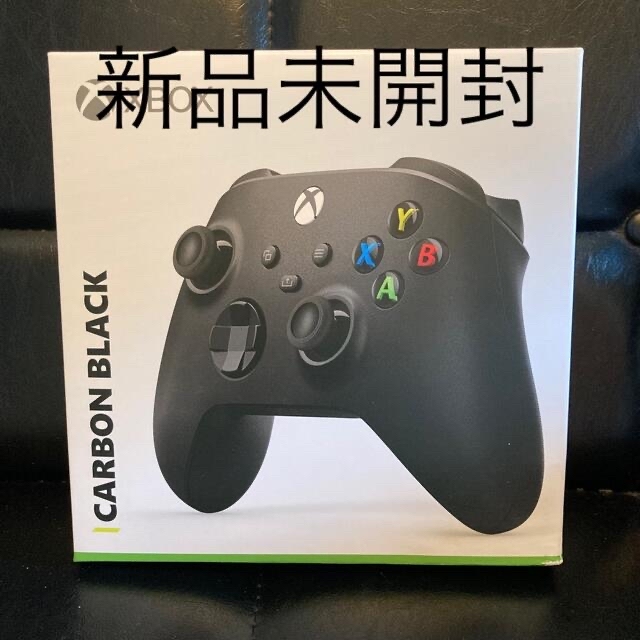 新品未開封 Xbox ワイヤレス コントローラー カーボン ブラック　箱濡れあり