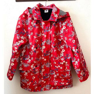 プチバトー(PETIT BATEAU)のプチバトー　花柄ウィンドブレーカー　6ans/116サイズ(ジャケット/上着)