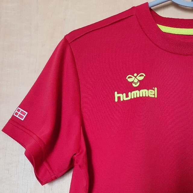 hummel(ヒュンメル)のヒュンメル プラクティス シャツ ドライＴシャツ Ｓ ３枚セット used 美品 スポーツ/アウトドアのサッカー/フットサル(ウェア)の商品写真