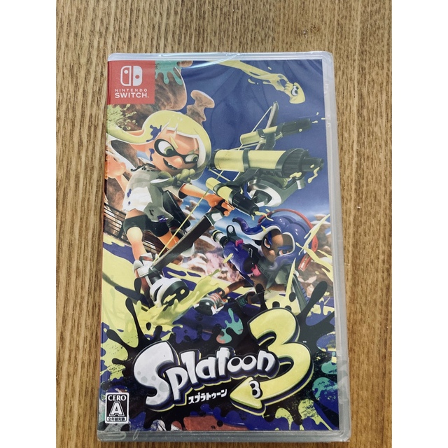 Nintendo Switch - 新品 スプラトゥーン3 Switch シュリンク付 未開封の通販 by nekohaii's shop