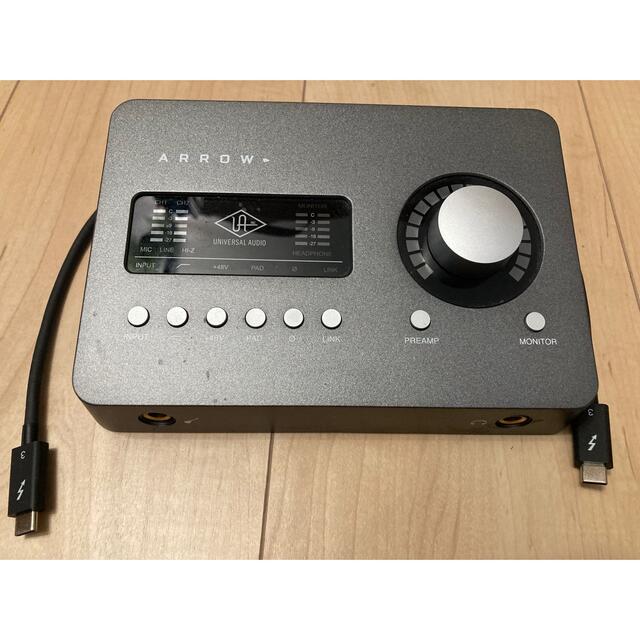 Universal Audio Arrow T hunderbolt3付属 楽器のDTM/DAW(オーディオインターフェイス)の商品写真