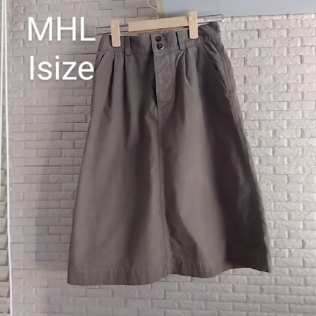 未使用品】MHL. マーガレットハウエル♪ コットンドレス　ブラウン