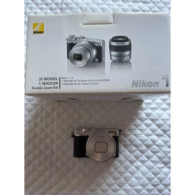 通販激安】 Nikon NIKON J5 Wレンズキット SILVER