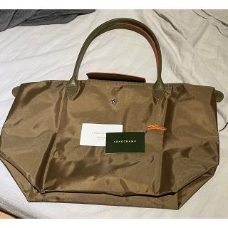 ロンシャン(LONGCHAMP)のロンシャン　ルプリアージュ　カーキ　Lサイズ(トートバッグ)