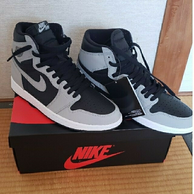 NIKE　Air Jordan1 Retro High Og　シャドウ　2.0靴/シューズ