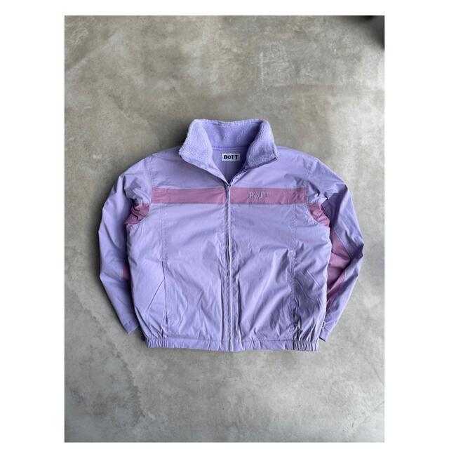 BoTT 2Tone Track Jacket (Purple) メンズのジャケット/アウター(ナイロンジャケット)の商品写真