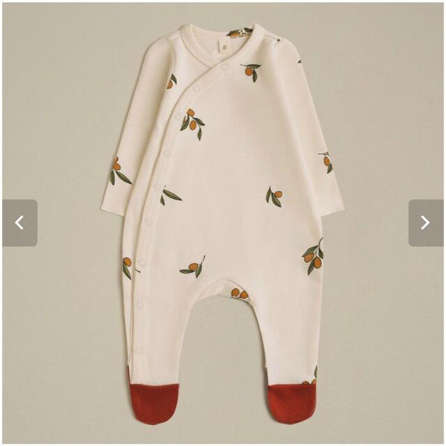 こども ビームス(コドモビームス)のorganiczoo Olive garden suit キッズ/ベビー/マタニティのベビー服(~85cm)(ロンパース)の商品写真