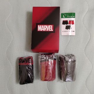 マーベル(MARVEL)のお値下げ↓↓マーベルメンズボクサーブリーフ３枚セット♪＋ディズニー(ボクサーパンツ)