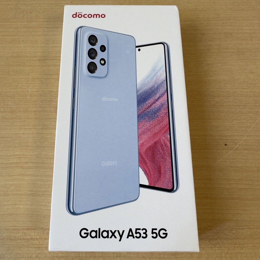 SAMSUNG(サムスン)の[送料無料] Samsung Galaxy A53 5G Blue 128GB スマホ/家電/カメラのスマートフォン/携帯電話(スマートフォン本体)の商品写真