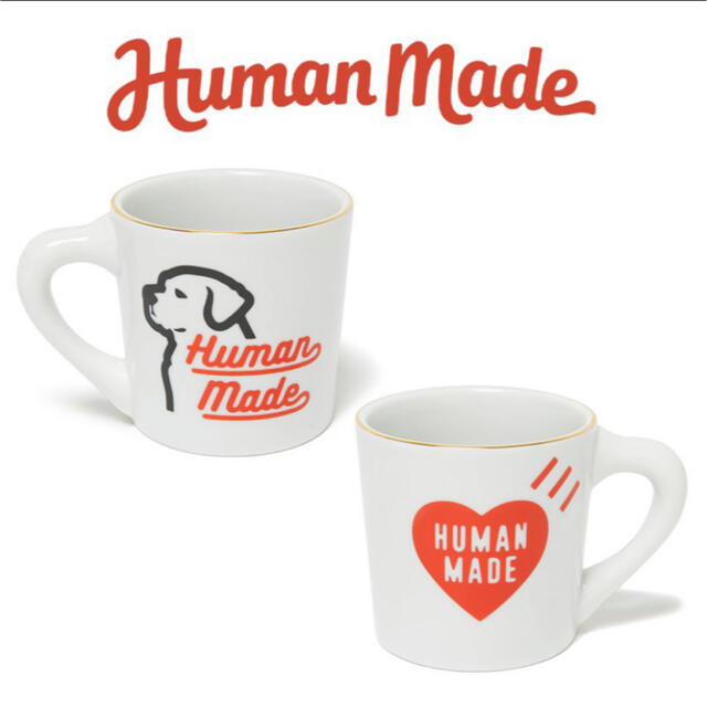 HUMAN MADE(ヒューマンメイド)のHUMAN MADE マグカップ インテリア/住まい/日用品のキッチン/食器(グラス/カップ)の商品写真