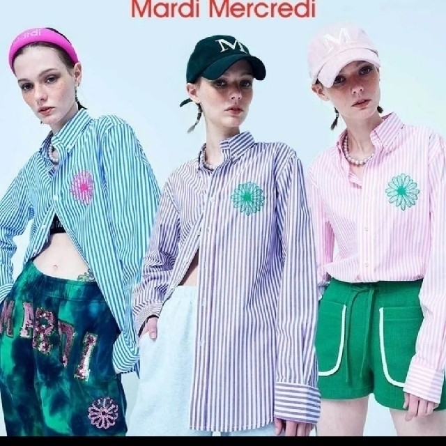 【美品】マルディメクルディ Mardi Mercredi シャツ レディースのトップス(シャツ/ブラウス(長袖/七分))の商品写真