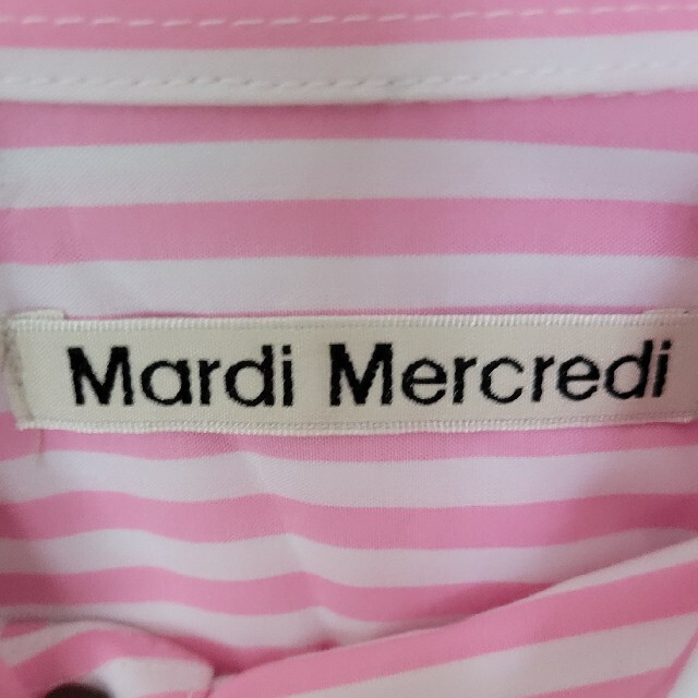【美品】マルディメクルディ Mardi Mercredi シャツ レディースのトップス(シャツ/ブラウス(長袖/七分))の商品写真