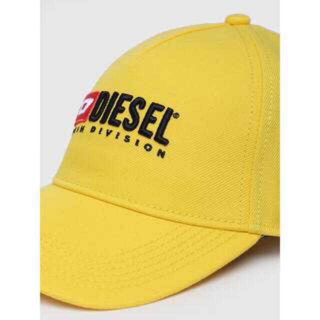 DIESEL(ディーゼル)のDIESEL キャップ 02 CORRY-DIV HAT A03699 イエロー メンズの帽子(キャップ)の商品写真