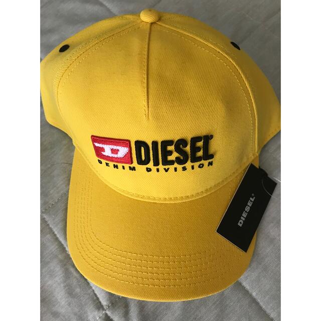 DIESEL(ディーゼル)のDIESEL キャップ 02 CORRY-DIV HAT A03699 イエロー メンズの帽子(キャップ)の商品写真