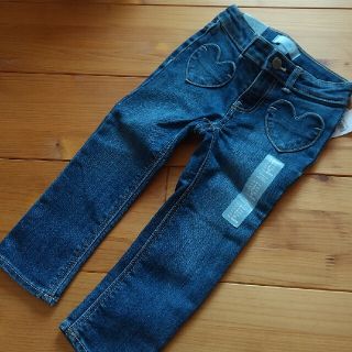 ベビーギャップ(babyGAP)の新品 babygap 前ハートポケットデニム95(パンツ/スパッツ)