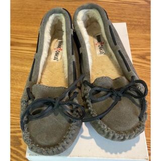 ミネトンカ(Minnetonka)のミネトンカ　cally slipperファーモカシン(スリッポン/モカシン)