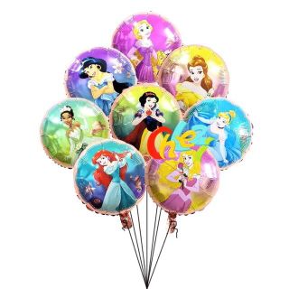 ディズニー(Disney)のプリンセスバルーン☆プリンセス☆バルーン☆風船☆8ピースセット☆パーティー(その他)