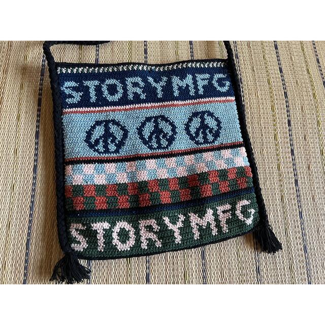 STORY mfg. クロシェ トートバッグ 本物の stockshoes.co