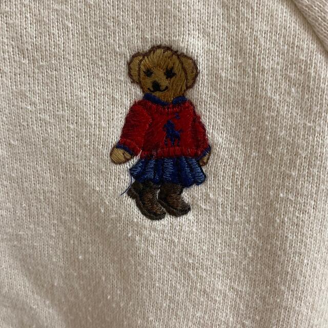 POLO RALPH LAUREN(ポロラルフローレン)のポロベア刺繍★ワンピース80サイズ キッズ/ベビー/マタニティのベビー服(~85cm)(ワンピース)の商品写真