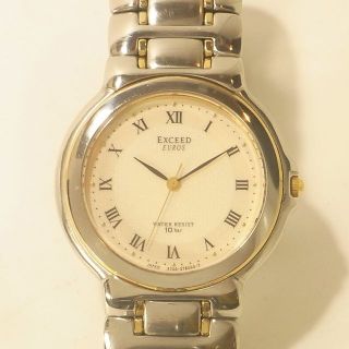 シチズン(CITIZEN)の稼働品 美品 シチズン CITIZEN EXCEED EUROS 腕時計(腕時計(アナログ))