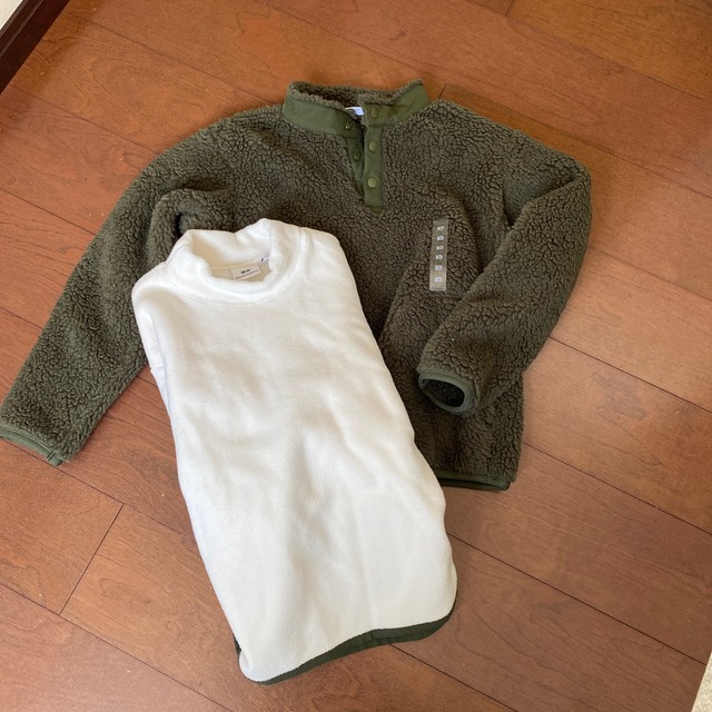 UNIQLO(ユニクロ)の美品ユニクロキッズ140 セット キッズ/ベビー/マタニティのキッズ服男の子用(90cm~)(ジャケット/上着)の商品写真