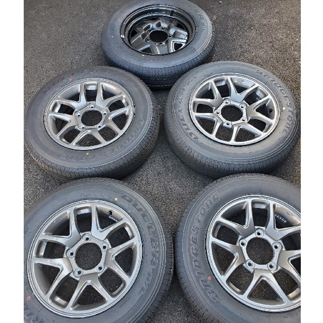 トップ BRIDGESTONE 5本セット XC ホイールタイヤ 純正 ジムニー JB64