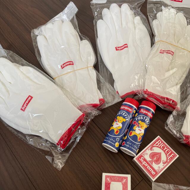 初回限定 新品 2点 セット Supreme 手袋 軍手 グローブ ノベルティ ノベリティ ミキハウス☆新品☆未開封☆親子歯ブラシセット☆うさこ☆タイニー☆大人用☆子供用