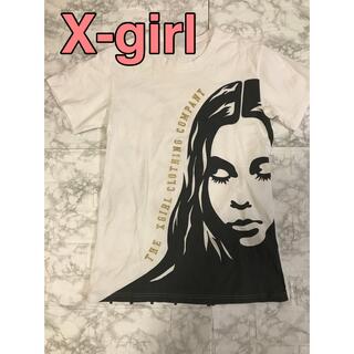エックスガール(X-girl)のｘ-girl × MARVEL コラボ　スパイダーマンTシャツ ホワイト(Tシャツ(半袖/袖なし))
