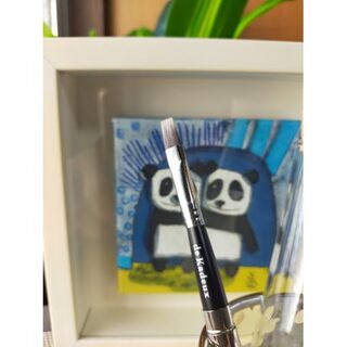 広島・熊野筆 リップブラシ　 洗えて衛生的に使えます(ブラシ・チップ)