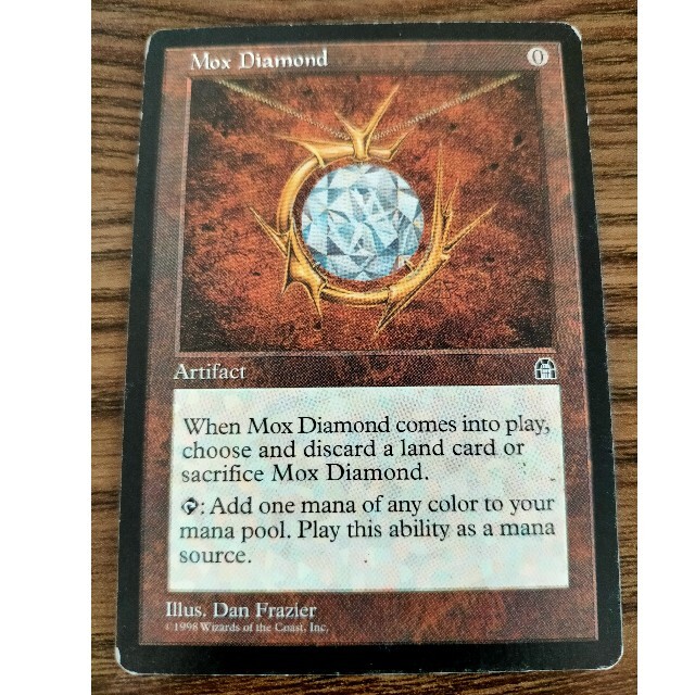 マジックMTG モックス•ダイアモンド/Mox Diamond 英1枚