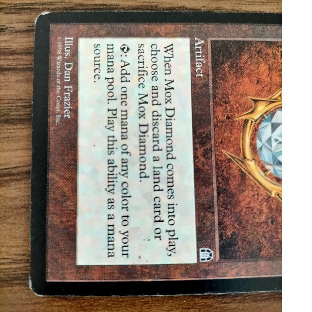 MTG モックス・ダイアモンド/Mox Diamond（英語）1枚 krzysztofbialy.com