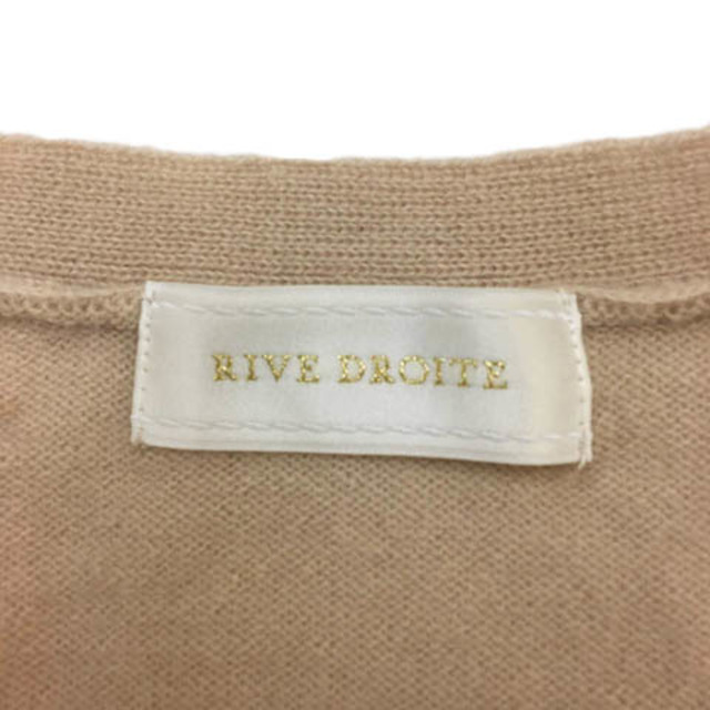 RIVE DROITE(リヴドロワ)のリヴドロワ セーター ニット 無地 ウール 長袖 F ピンク ベージュ レディースのトップス(ニット/セーター)の商品写真