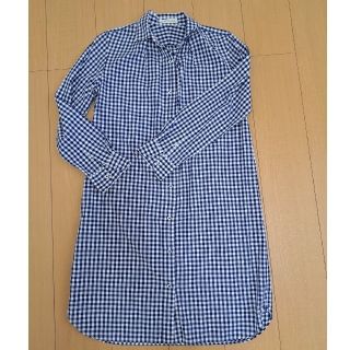 マリンフランセーズ(LA MARINE FRANCAISE)のLA MARINE FRANCAISE　チェックロングシャツ(シャツ/ブラウス(長袖/七分))