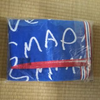 スマップ(SMAP)のＳＭＡＰ   タオル(アイドルグッズ)