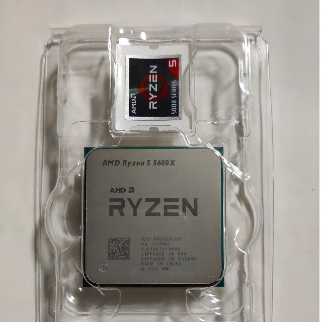 ［中古動作品］AMD Ryzen 5 5600X CPU スマホ/家電/カメラのPC/タブレット(PCパーツ)の商品写真