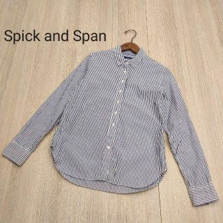 スピックアンドスパン ストライプシャツ シャツ/ブラウス(レディース