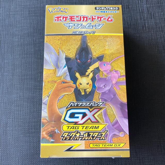 【新品・シュリンク付き】ポケモンカード　タッグオールスターズ　BOX