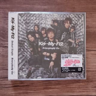 キスマイフットツー(Kis-My-Ft2)のEverybody Go（初回生産限定盤/DVD（LIVE映像）付）(ポップス/ロック(邦楽))