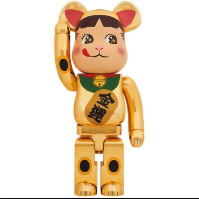 BE@RBRICK 招き猫 ペコちゃん　1000% ベアブリックキャラクターグッズ