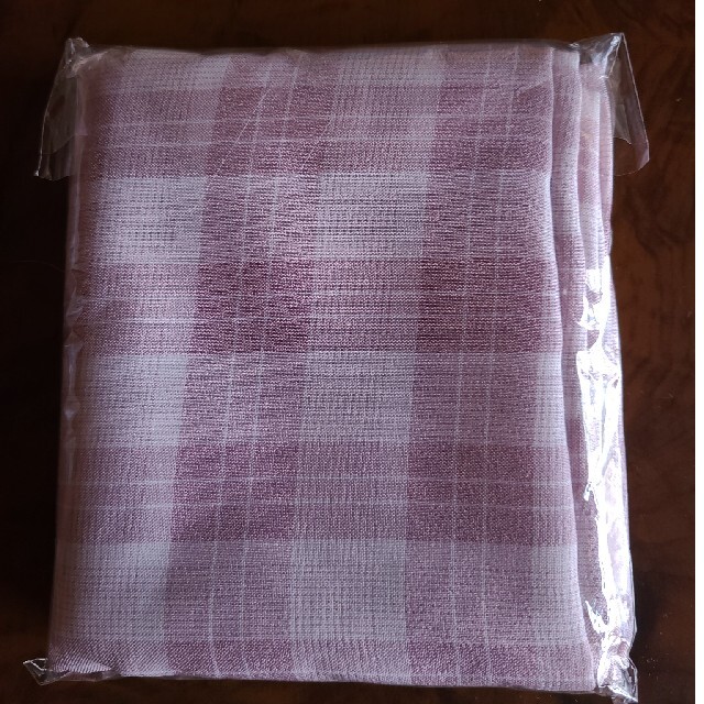 接触冷感生地紫(マスク生地に) ハンドメイドの素材/材料(生地/糸)の商品写真