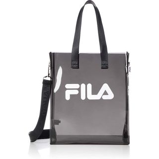 フィラ(FILA)のFILA フィラ クリアトートバッグ ブラック(トートバッグ)