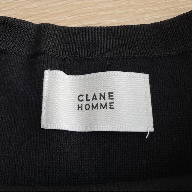 CLANE HOMME(クラネオム)の【美品】CLANE HOMME ニット　BASIC COMPACT KNIT メンズのトップス(ニット/セーター)の商品写真