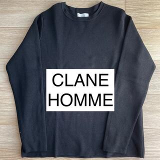 クラネオム(CLANE HOMME)の【美品】CLANE HOMME ニット　BASIC COMPACT KNIT(ニット/セーター)