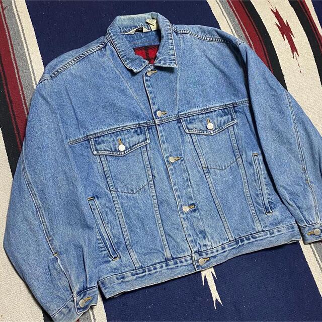 最大96%オフ! 古着 デニムジャケット Gジャン 90s ビンテージ ビッグ