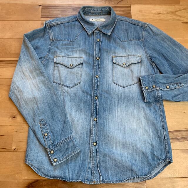 ローズバッド カップルズメンズ デニムシャツ ウエスタンシャツ Sサイズ | フリマアプリ ラクマ