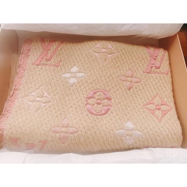 【美品】ルイヴィトン♡ロゴマニア　マフラー