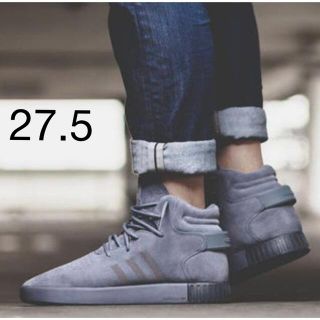 アディダス(adidas)の【日本未発売】美品adidas TUBULAR INVADER ONIX グレー(スニーカー)